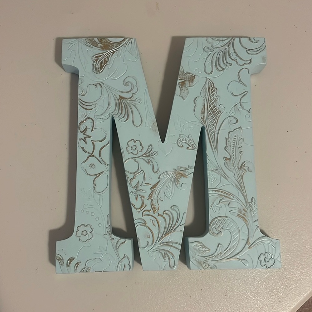 Monogram ‘M’ Wall Hanging